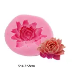 3D Peony flower silicone mould Style 2