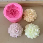 3D Peony Flower silicone mould style 3