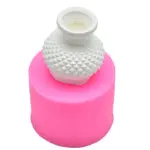 3D Flower pot Vase Silicone Mould