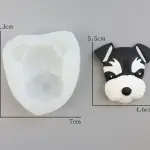 3D Dog face animal silicone mould Style 2