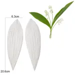 Large Lilies of the Valley leaf veiner mould