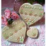 Cross Stitch texture mat silicone Mould