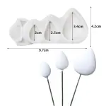 Rose Cones and Thorns Silicone Mould