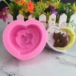 3D Owl Lover silicone mould