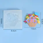 Flower basket Silicon mould