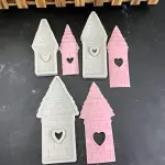 Castle Pillars silicone mould