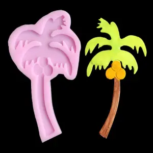 Coconut tree silicone mould Style 3