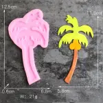 Coconut tree silicone mould Style 3