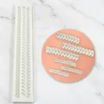 Leaf theme boarder Silicone Mould