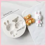 Easter Bunny & Teddy theme silicone mould