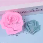Detailed Rose Flower Silicon mould Style 1