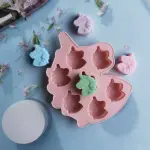 7 Cavity 3D Unicorn face silicone mould