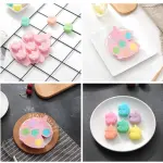 7 Cavity 3D Unicorn face silicone mould