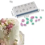 3D Tulip Petal flower silicone mould Style 4