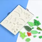 4 style Leaf silicone mould