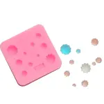 Miniature Swirl Silicone Mould