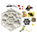 Sea Pirates theme silicone mould
