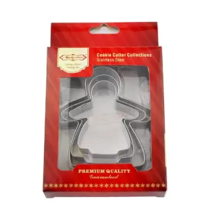3 pcs Christmas Angel Aluminum Cutter set