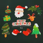 10 pcs Christmas theme cake Cupcake topper set style 18
