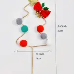 1 pcs Decorative Christmas Tree Cake Topper