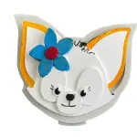 Cute Fox face Cartoon silicone mould Style 2