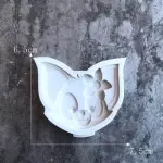Cute Fox face Cartoon silicone mould Style 2