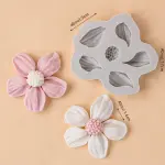 2 pcs 3D Tulip Flower silicone Mould set