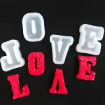 Silicone Mould - L-O-V-E (4pcs)