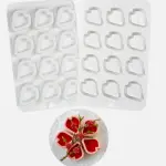 3D Peach Blossom Petal Design Silicone Mould