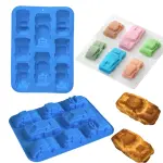 4 Design 3D Cars 8 Cavity Silicone Mould