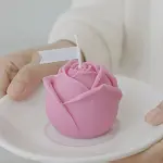 3D Rose Flower Mould for candle cholate resin etc