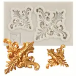 2 Cavity classic corner silicone mould