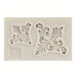 2 Cavity classic corner silicone mould