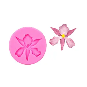 3D Orchid flower silicone mould