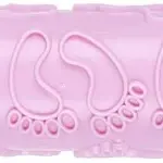 Baby feet Textured Rolling Pin Embossed Rolling Pin