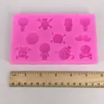 Scary Ghosts & Critters Silicone Mould - 10 Cavity