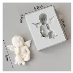 3D Cute Angel with wings silicone mould STYLE 2