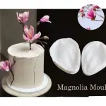 Magnolia Flower Petal veiner mould style 2