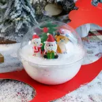Clear round box plastic ball size 12 cm