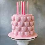 35 cavity heart Silicone Mould for mousse,baking,desserts etc