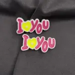 3 pcs I Love You Cake toy topper