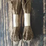 10m meters Dark Brown thread packaging bag packaging rope (1 pcs)