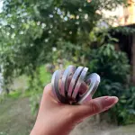 5mm * 10m meters Silver Curling Ribbon packaging rope (1 pcs)