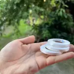 5mm * 10m meters White Curling Ribbon packaging rope (1 pcs)