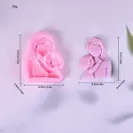 Mother & Baby Silicone Mould for Candle, Resin & Cake Decoration