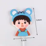 Cute Cartoon Boy in Mouse Hat Cake Toys