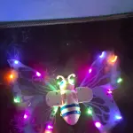 Small Mini Kinetic Butterfly Wings Cake Topper With Music For Cake Decoration