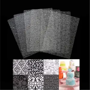 6 pcs Floral Texture Sheet set style 3