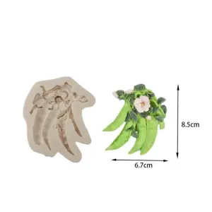 Peas Silicone Mould for Fondant, Chocolate & Cake Decoration