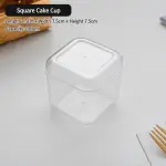 Cubical Acrylic Dessert Tub (Pack of 5)